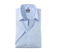 Kurzarmhemd OLYMP "Luxor comfort fit" Gr. 52, N-Gr, blau Herren Hemden (94296813-52) blau