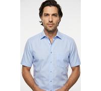 OLYMP Herren Oberhemd Langarm 104912,Einfarbig,Comfort Fit,New Kent,bleu 11,42