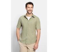 Kurzarmhemd OLYMP "OLYMP Casual, regular fit, Kent", Herren, Gr. 3XL, Normaler Arm, grün, 100% Baumwolle, Hemden (73171815-XXXL) grün