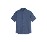 Kurzarmhemd OLYMP "OLYMP Casual, regular fit, Kent", Herren, Gr. XL, Normaler Arm, royal, 100% Leinen, Hemden (88546608-XL) royal
