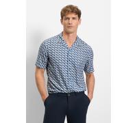Langarmhemd OLYMP "OLYMP Casual, regular fit, Reverskragen", Herren, Gr. XL, Normaler Arm, blau, 85% Modal, 15% Polyester, Hemden (62158349-XL) blau