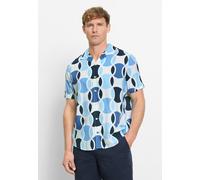 OLYMP Casual Regular Fit Hemd Kurzarm blau