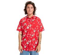 Kurzarmhemd QUIKSILVER "Apero Classic", Herren, Gr. L, US-Größen, salsa dusty floral, 100% Baumwolle, Hemden (94653933-L) salsa dusty floral