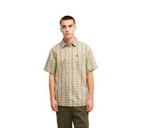 Kurzarmhemd QUIKSILVER "Apero Classic", Herren, Gr. XS, US-Größen, bone weiß small geo 32, Obermaterial: 100% Walkfrottier;, Hemden (66673365-XS) bone weiß small geo 32