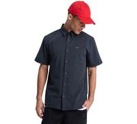 Kurzarmhemd QUIKSILVER "Mw Premium Stretch", Herren, Gr. M, US-Größen, schwarz, Obermaterial: 98% Walkfrottier, 2% Elasthan;, Hemden (18740100-M) schwarz