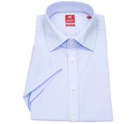 Kurzarmhemd - Slim Fit - Kentkragen - hellblau Pure