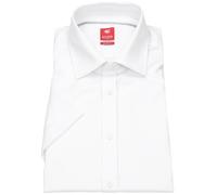 Kurzarmhemd - Slim Fit - Kentkragen - weiß Pure