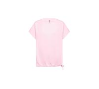 Kurzarmhemd SOYACONCEPT "Soya Concept T-shirt SC", Damen, Gr. S, Normalgrößen, 4120 rose, Obermaterial: 48% Modal, 48% Polyester, 4% Elasthan, Hemden Kurzarmhemd (14918120-S)