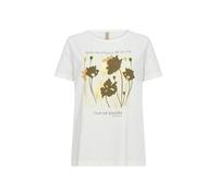 Kurzarmhemd SOYACONCEPT "Soya Concept T-Shirt SC-DERBY FP 56", Herren, Gr. L, Normalgrößen, 1100 sanftes weiß, Obermaterial: 100% Baumwolle, Hemden (25042863-L) 1100 sanftes weiß