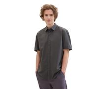 Relaxed Fit Freizeithemd mit 1/2-Arm M men Hellgrau