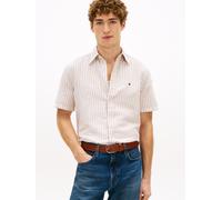 Tommy Hilfiger Herren Hemd aus Leinen, sand, Gr. XL