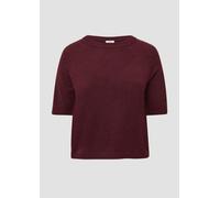 Kurzarmpullover aus Alpakamix 46 rot 2175506.3902.46