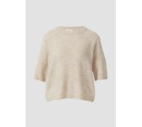 Kurzarmpullover aus Alpakamix 48 Beige 2167999.81W9.48