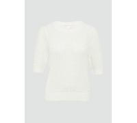 Kurzarmpullover aus Effektgarn M creme 2165220.0200.M