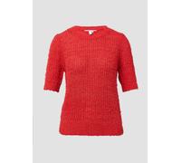 Kurzarmpullover aus Effektgarn M rot 2165220.3103.M