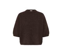 B.Young Strickpullover halbarm BYOTIA Damen braun, L