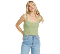 Kurzarmpullover BILLABONG "Tropic Rome", Damen, Gr. L, grün (pistachio), 100% Baumwolle, Pullover (97185048-L) pistachio