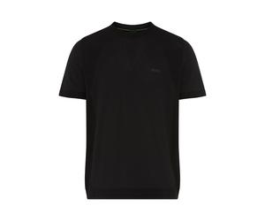Kurzarmpullover BOSS GREEN "KN_Momentum-Lite TS", Herren, Gr. 3XL, schwarz001, Strick, Obermaterial: 60% Baumwolle, 40% Polyester, unifarben, regular fit normal, Rundhals, Bündchen, Pullover, Kurzarm,