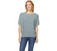 Rundhalspullover HEINE "Pullover", Damen, Gr. 40/42, grün (jade), 55% Polyacryl, 45% Polyamid, unifarben, Pullover Rundhalspullover (51245540-40) jade