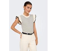JDYCARICE S/L FRILL PULLOVER KNT NO L