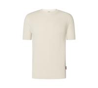 Kurzarmpullover JOOP JEANS "Sandero", Herren, Gr. XXL, natural, Strick, Obermaterial: 100% Baumwolle, unifarben, normal normal, Rundhals, Pullover (56711163-XXL) natural