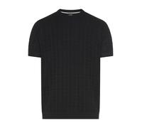 Kurzarmpullover JOOP "Theor", Damen, Gr. XL, dunkelblau, Strick, Obermaterial: 50% Polyacryl, 50% Viskose, unifarben, normal normal, Rundhals, Pullover (78608939-XL) dunkelblau