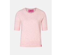 Kurzarmpullover LIEBLINGSSTÜCK "TanjaL", Damen, Gr. 48, 315, rose, 31% Baumwolle, 38% Polyacryl, 21% Polyester, 10% Polyamid, normal, Rundhals, Pullover, mit Baumwoll-Anteil (83965548-48) 315, rose