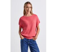 Street One Damen 3015629 Ärmelloser Cozy Sweater, Almond Coral, 42