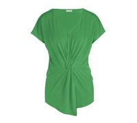 Kurzarmshirt ALBA MODA "Shirt Shirt", Damen, Gr. 36, grün, Obermaterial: 95% Polyester PES. 5% Elasthan EL., Modern, V-Ausschnitt, Shirts (81176043-36) grün