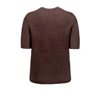 Kurzarmshirt BETTY BARCLAY "Damen kurzarm", Damen, Gr. 36, muskat, Strick, Obermaterial: 64% Polyacryl, 36% Polyamid, Basic, gerade normal, Rundhals, Shirts (41386069-36) muskat