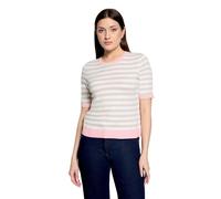 Kurzarmshirt BETTY BARCLAY "Damen kurzarm", Damen, Gr. 44, rosa (patch beige, rosé), Strick, Obermaterial: 80% Viskose, 20% Polyamid, gerade normal, Rundhals, Shirts (12963014-44) patch beige, rosé