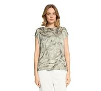Blusenshirt mit Aufdruck Khaki/Khaki 48
