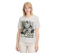 Betty Barclay T-Shirt mit Motiv-Print und Rundhalsausschnitt in Weiss, Größe 38