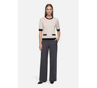 Betty Barclay - Strickpullover patch beige/black - Gr. - 36
