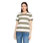 betty barclay - so cosy - - Ringelshirt khaki/cream - Gr. - 36