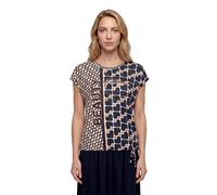Betty Barclay - Printshirt Dark Blue/Brown - Gr. - 44