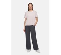 Kurzarmshirt BETTY BARCLAY "Damen mit Tunnelzug", Damen, Gr. 48, beige, Jersey, Obermaterial: 75% Polyester, 22% Viskose, 3% Elasthan, figurumspielend normal, U-Boot-Ausschnitt, Shirts (28723034-48) b