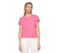 Kurzarmshirt BETTY BARCLAY "Damen mit U-Boot-Ausschnitt", Damen, Gr. 38, pink flambé, Obermaterial: 97% Polyester, 3% Elasthan, loose fit normal, Rundhals, Shirts (26718125-38) pink flambé