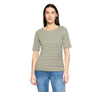 betty barclay - so cosy - - Ringelshirt khaki/cream - Gr. - 48