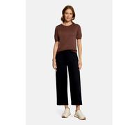Kurzarmshirt BETTY & CO "Damen mit Lurexfaden", Damen, Gr. 40, braun, Strick, Obermaterial: 74% Viskose, 26% Polyester, figurumspielend normal, Rundhals, Shirts (36779549-40) braun