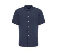 Blend He BHShirt Herren Kurzarmhemd Hemd Herrenhemd Hemdkragen 100% Viskose Regular fit, Größe:3XL, Farbe:Dress Blues (194024)