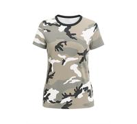 Kurzarmshirt BRANDIT "Brandit Damen Ladies T-Shirt", Damen, Gr. 3XL, urban, 100% Baumwolle, gemustert, normal, Rundhals, Shirts (20019232-XXXL) urban