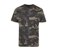 Kurzarmshirt BRANDIT "Brandit Herren Brandit Premium Shirt", Herren, Gr. XXL, grün (schwarzcamo), 100% Baumwolle, unifarben, normal, Rundhals, Shirts (36135413-XXL) schwarzcamo