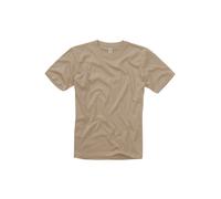 Kurzarmshirt BRANDIT "Brandit Herren Brandit Premium Shirt", Jungen, Gr. XL, beige, 100% Baumwolle, unifarben, normal, Rundhals, Shirts (21949158-XL) beige