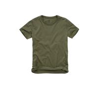 Kurzarmshirt BRANDIT "Brandit Unisex Kids T-Shirt", Damen, Gr. 122/128, olive, 100% Baumwolle, gemustert, normal, Rundhals, Shirts (28847421-122) olive