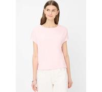 Kurzarmshirt BRAX "Style CATHY S", Damen, Gr. 34, hellrosa, 100% Baumwolle, Rundhals, Shirts (33842204-34) hellrosa