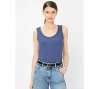 Brax Damen Tanktop Style IVY indigo mood, Blau, Gr. 40