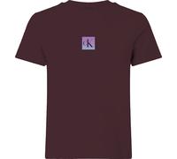 Kurzarmshirt CALVIN KLEIN JEANS "SS CLASSIC FIT TEE", Damen, Gr. S (38), rot (deep rouge), Single Jersey, Obermaterial: 100% Baumwolle, regular fit normal, Rundhals, eingesetzt abgesteppte Kante, Shir