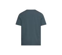 Kurzarmshirt CAMEL ACTIVE, Herren, Gr. 3XL, blau (tinted blau), Jersey, Obermaterial: 71% Baumwolle, 25% Polyester, 4% Elasthan, unifarben, regular fit hüftbedeckend, Rundhals, abgesteppte Kante, Shir