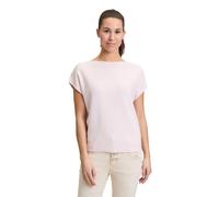 Kurzarmshirt CARTOON "Damen kurzarm", Damen, Gr. 34, rosa (rose dust melange), Obermaterial: 58% Baumwolle, 28% Polyamid, 14% Polyester, loose fit normal, tiefer Rundhals, Shirts, Material (24612129-3